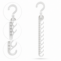 35.5cm Space-Saving Vertical Wardrobe Hanger Organiser