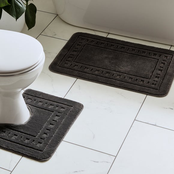 Armoni Bath Mat & Pedestal Mat Set