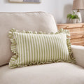 Pride & Joy Linford Sage Frilled Filled Cushion