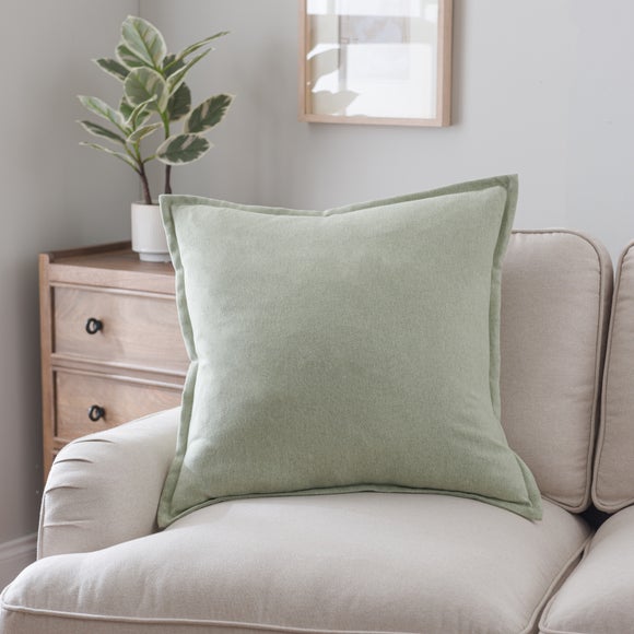 Luna Oxford-Edge Square Filled Cushion