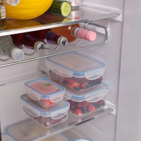 Addis Clip-Tight Rectangular Food Containers – Set of 4
