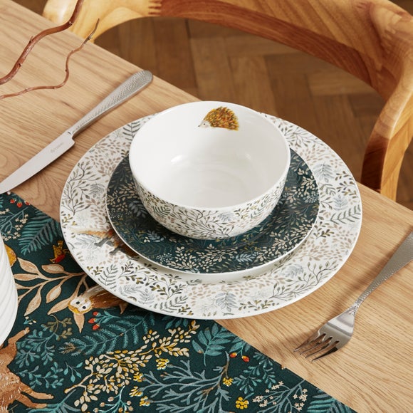 Woodland 12-Piece Dinner Set