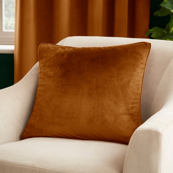 Recycled Velour Filled Cushion