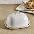 Amalfi Ceramic Butter Dish with Lid