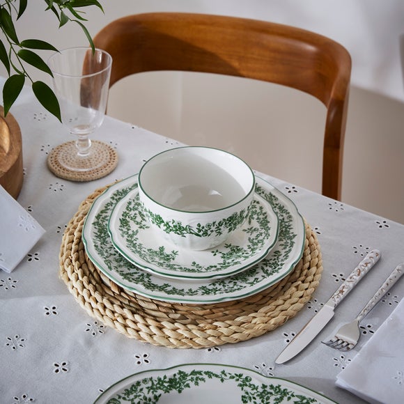 Georgina Porcelain 12-Piece Dinner Set