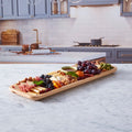 Farberware Build-a-Board Bamboo Grazing Platter with Carry Lid