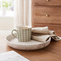 Round Concrete Decorative Tray