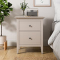 Lynton Two-Drawer Bedside Cabinet