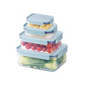 LocknLock Classic Plus Nesting Food Storage Containers – Set of 4