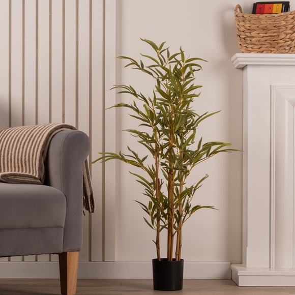 Artificial Bamboo Tree in Black Pot
