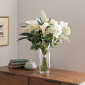Artificial White Lily Luxury Bouquet