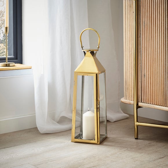 Metal Candle Lantern – 50cm