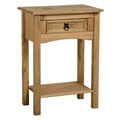 Corona Single-Drawer Hallway Console Table