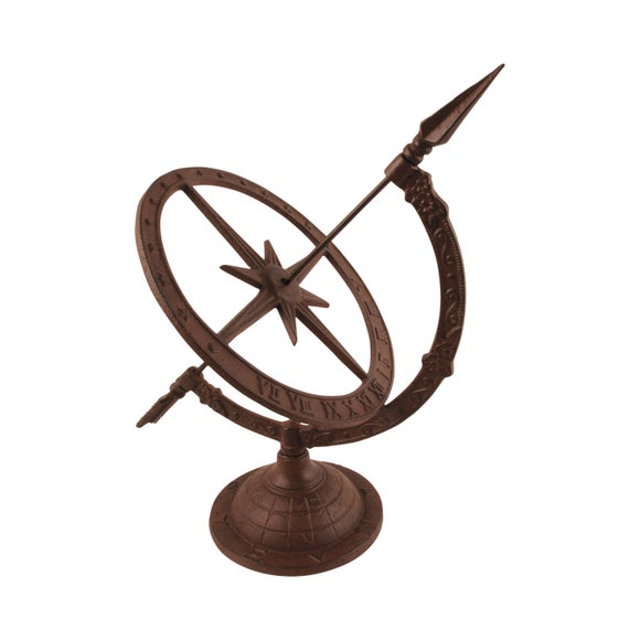 Fallen Fruits Ornamental Cast Iron Garden Sundial