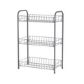 Dunelm Grey 3-Tier Slimline Kitchen Storage Trolley – 63cm