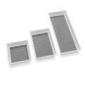Addis Kitchen Sense 3-Piece Drawer Tidy Organiser Set