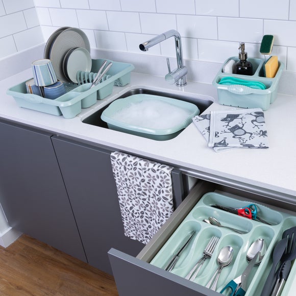 Wham Casa 4-Piece Coordinated Kitchen Countertop Organiser Set