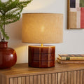 Maddy Chunky Tile-Style Statement Table Lamp