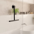 Elements Black Shower Squeegee and Holder