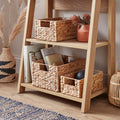 Woven Water Hyacinth Storage Baskets – Set of 3