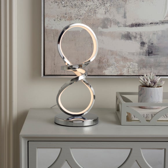 Octtava Integrated LED Touch-Dimmable Table Lamp