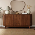 Mateo Large Curved Sideboard – Walnut