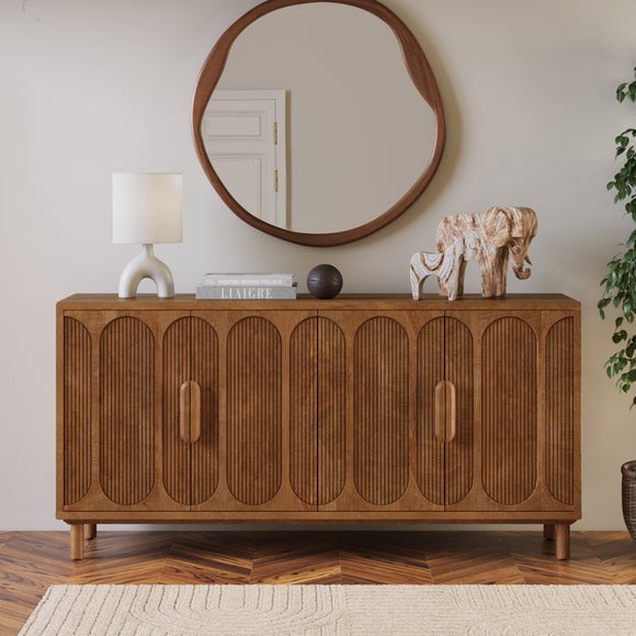 Khari Four-Door Mango Wood Sideboard