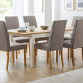 Davenport Off-White Extendable Dining Table – 4 to 6 Seater