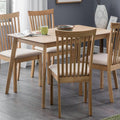 Boden Oak Veneer Rectangular Dining Table – 4 Seater