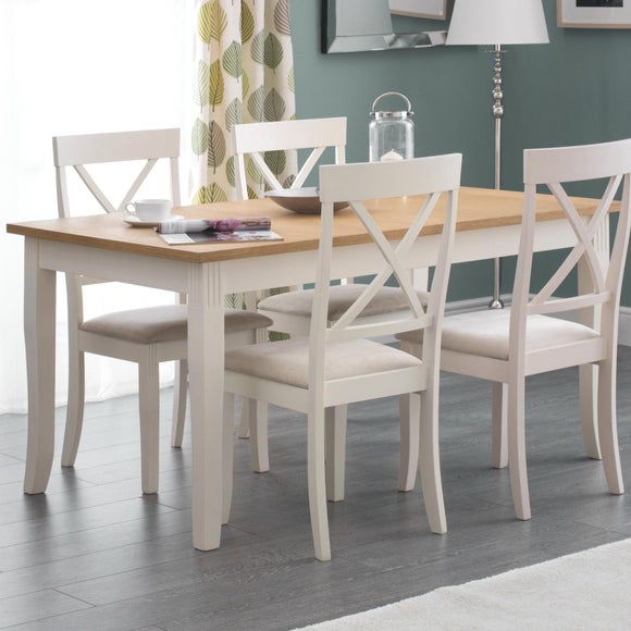 Davenport Rectangular Dining Table – 6 Seater
