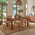 Reeva Extendable Rectangular Dining Table – 6 to 8 Seater