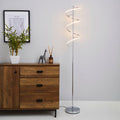 Apollo Integrated LED Chrome Dimmable Floor Lamp