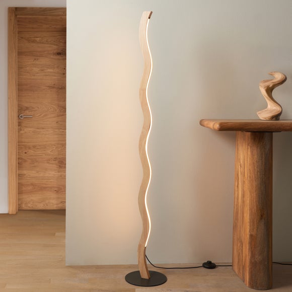 Wave Modern Integrated LED Floor Lamp
