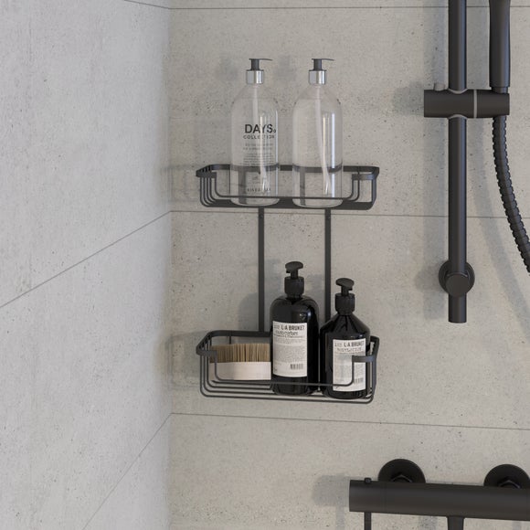 Rust-Free 2-Tier Cosmetic & Bathroom Storage Caddy