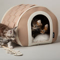 Scruffs Stockholm Felt Cave Cat Bed – 43cm