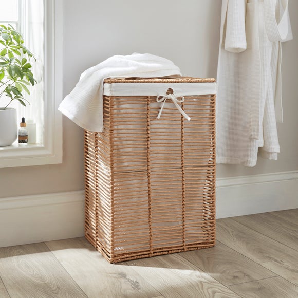 Purity Rope Laundry Basket – Woven Natural Finish