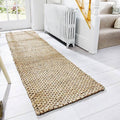 Chunky Natural Jute Woven Hallway Runner