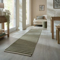 Seb Striped Wool Hallway Runner