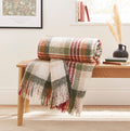 Cosy Logan Large Checked Throw – 235 × 235cm